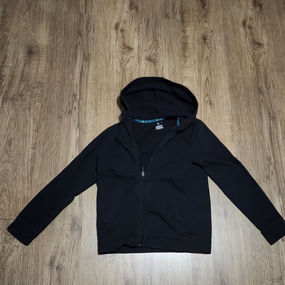 Tek Gear Black Kids Zip-Up Hoodie